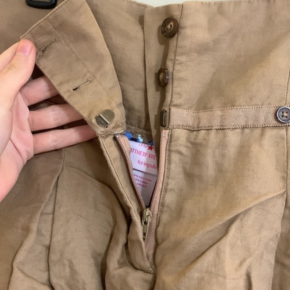 Matthew Williamson khaki flowy shorts - Picture 5 of 8